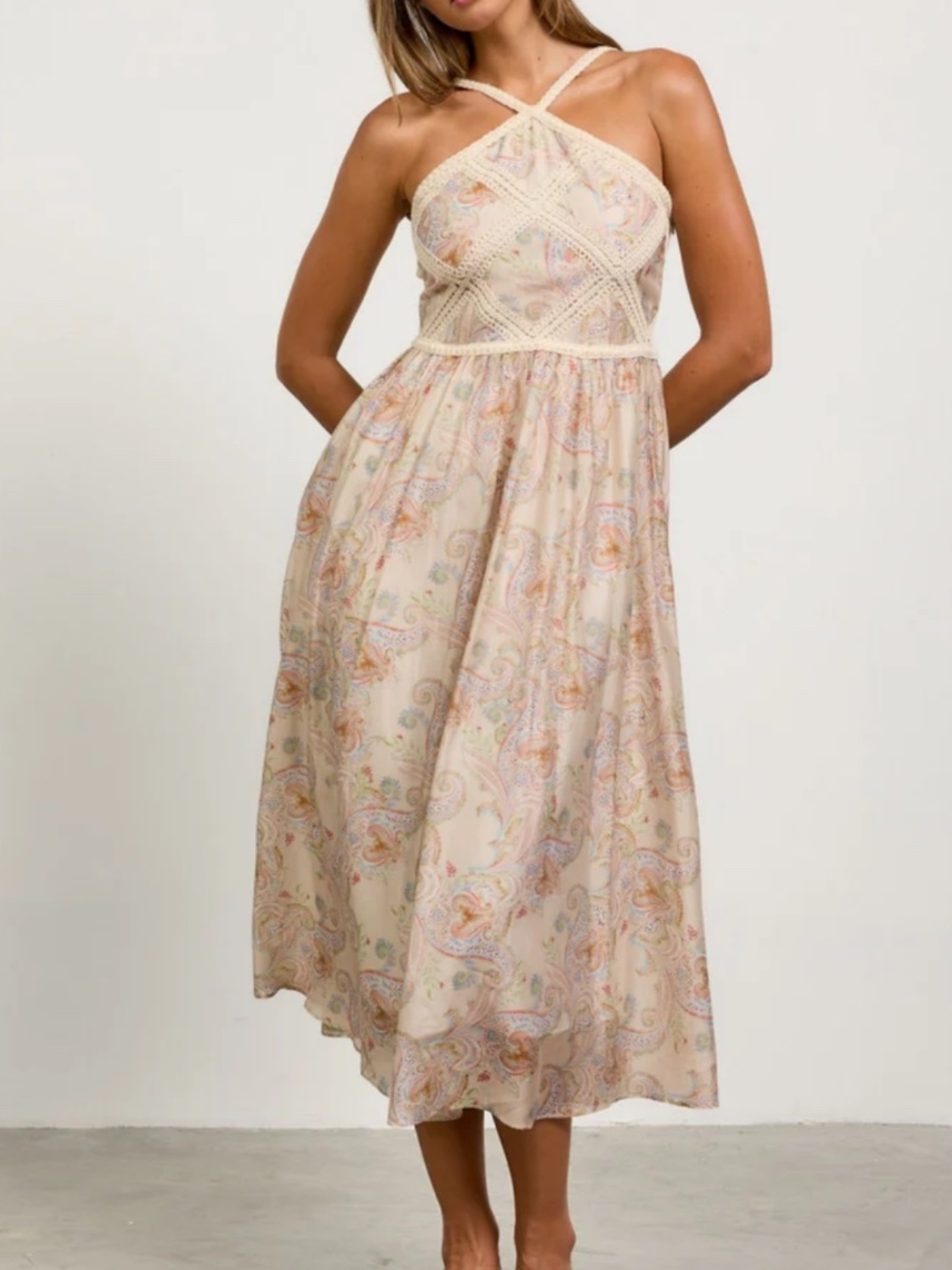 HALTER NECK DRESS